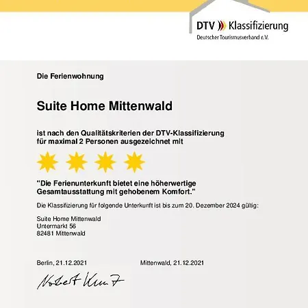 Suite Home Mittenwald Exterior photo