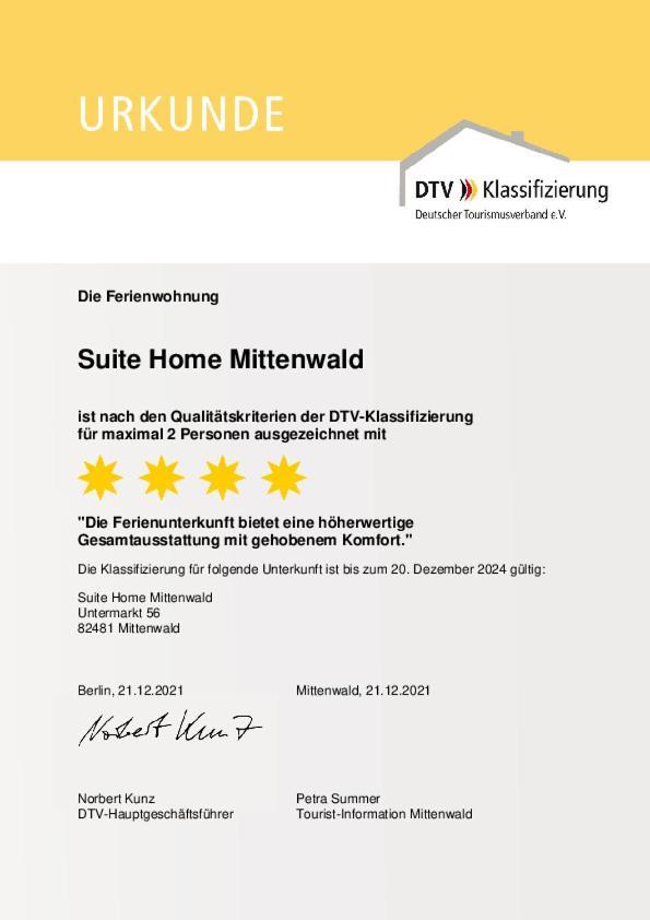 Suite Home Mittenwald *